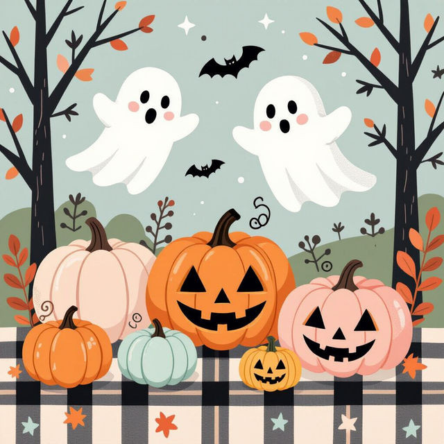Preppy Aesthetic Halloween Wallpapers gallery
