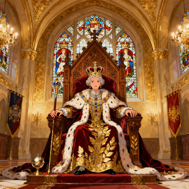 Absolute Monarchy Drawings - AI Generated gallery