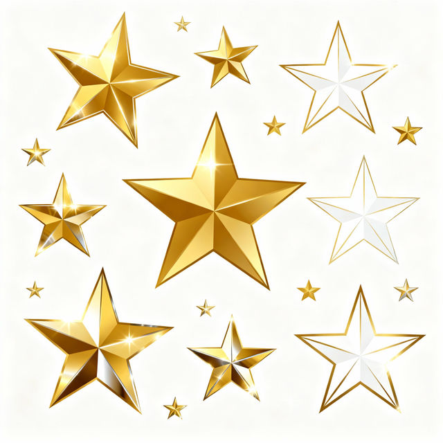 Gold Star Clip Art gallery