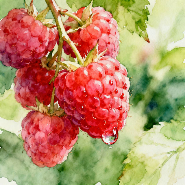 Raspberry Drawings - Made With AI gallery