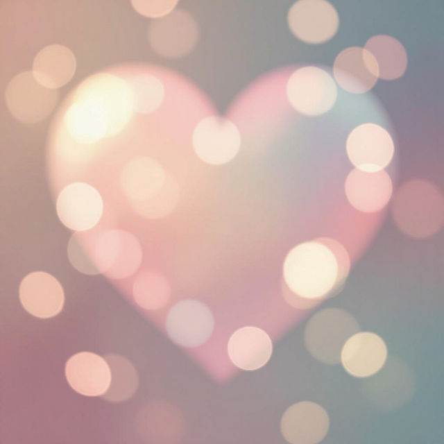 Blurry Heart Wallpaper gallery