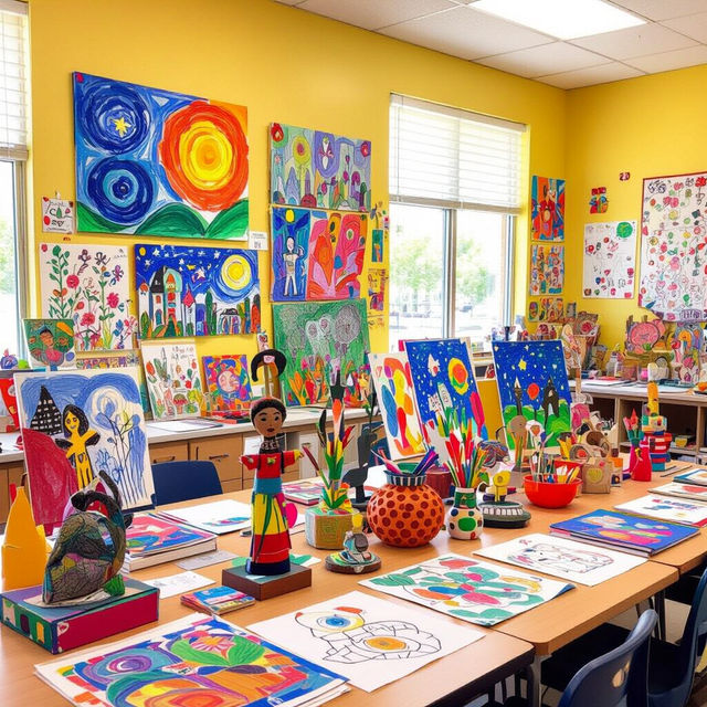 4th Grade Art Projects gallery