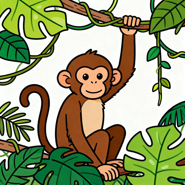 Easy Jungle Drawings gallery