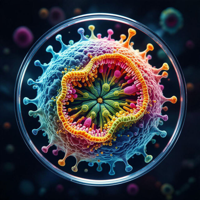 Microscope Pictures - Made With AI gallery