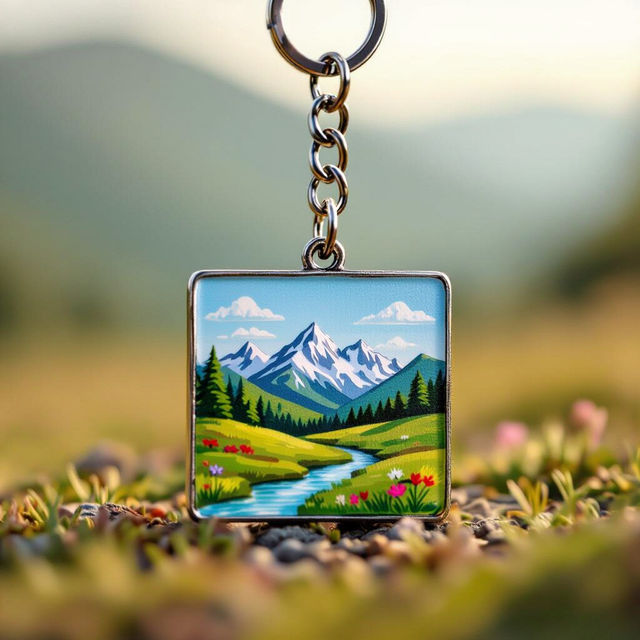 Picture Key Chains - Made With AI gallery