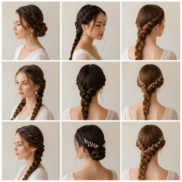 Single Braids Hairstyles Pictures gallery