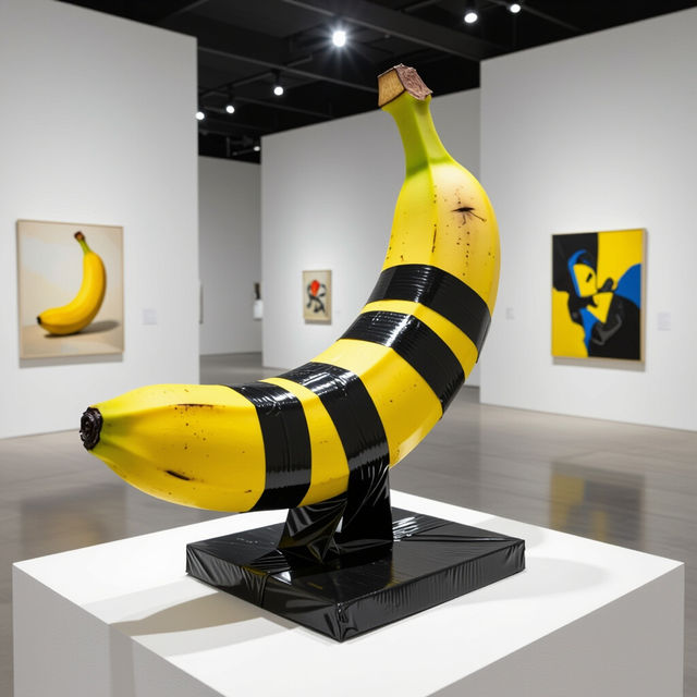 Banana and Duct Tape Art gallery