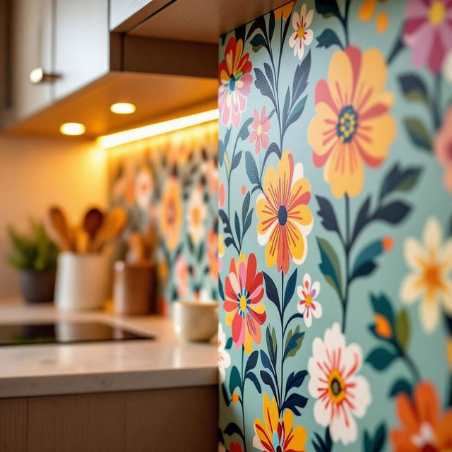 Peel and Stick Wallpaper for Cabinets gallery