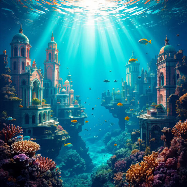 Cuban Underwater City Images gallery