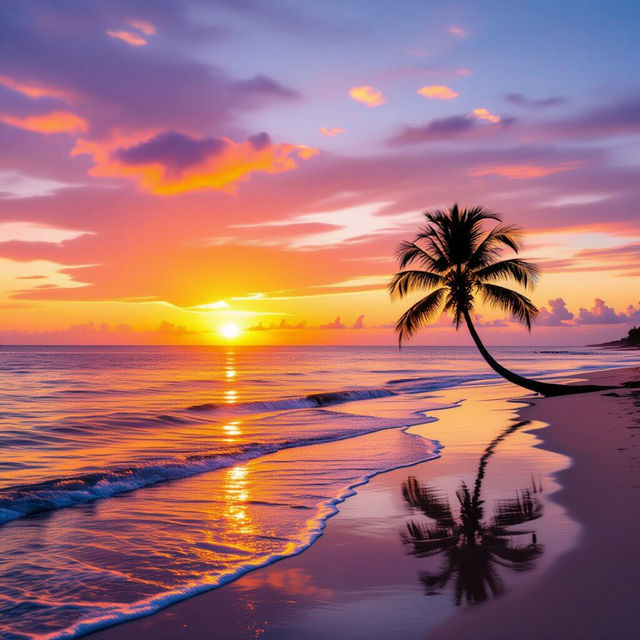 Beach Sunset Pictures gallery