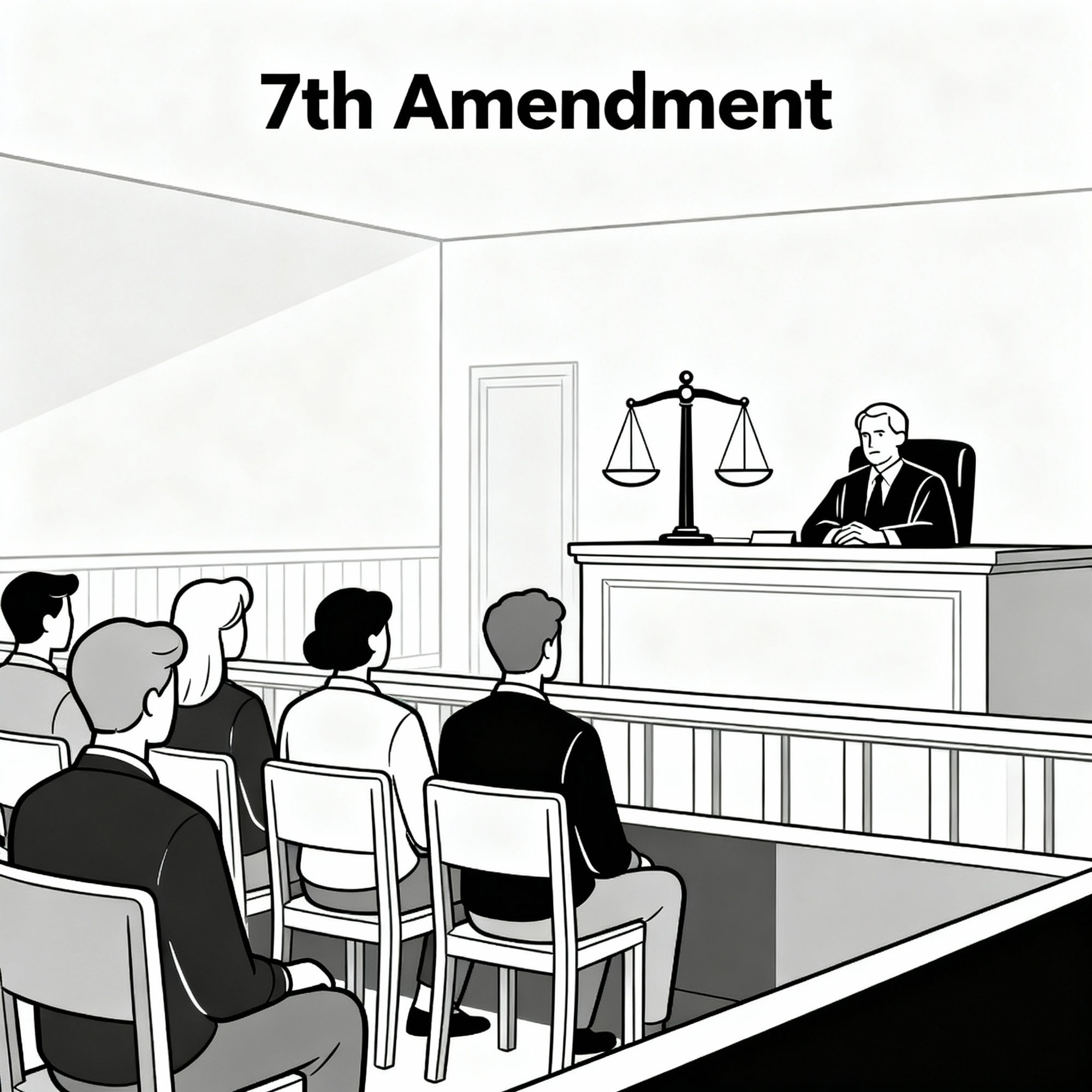7th Amendment Drawing Easy - Create Your Own!
