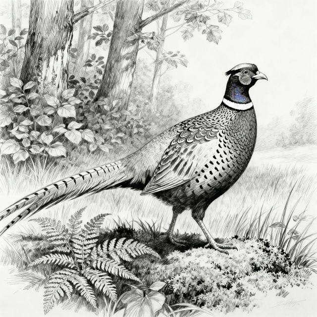 Pheasant Drawing gallery