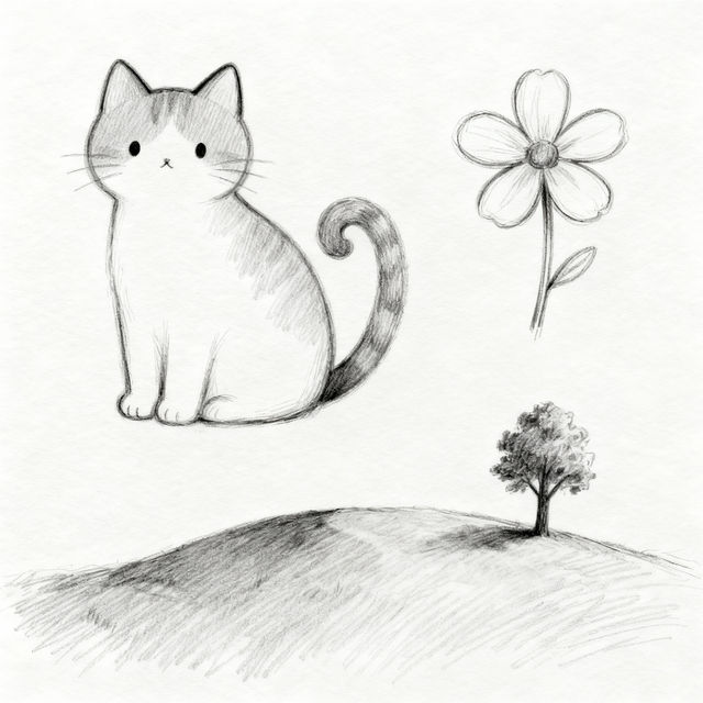 Easy Pencil Drawings For Beginners gallery