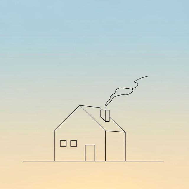 Simple House Drawings Made With AI gallery
