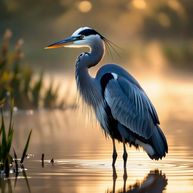 Heron Images - AI Generated gallery