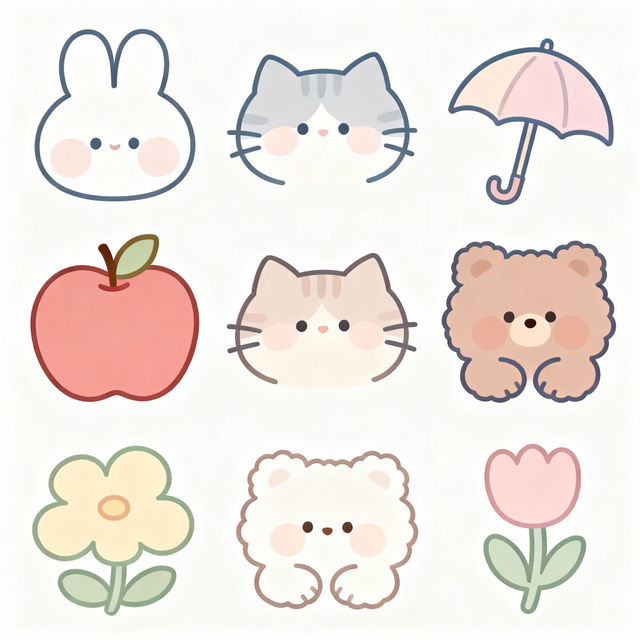 Cute Little Easy Drawings gallery