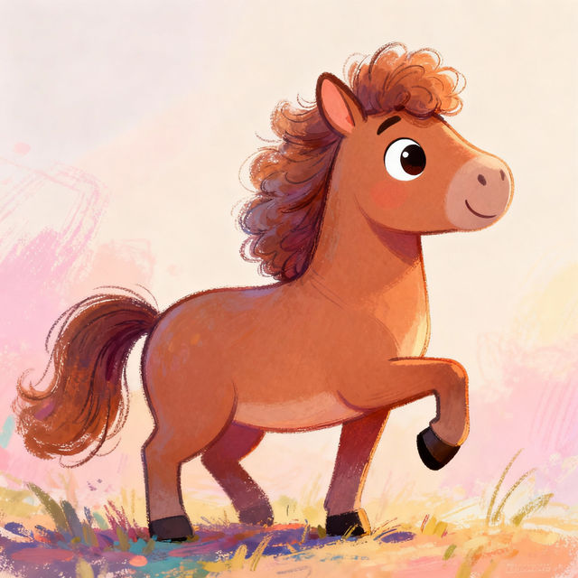 Horse Cartoon Drawing gallery