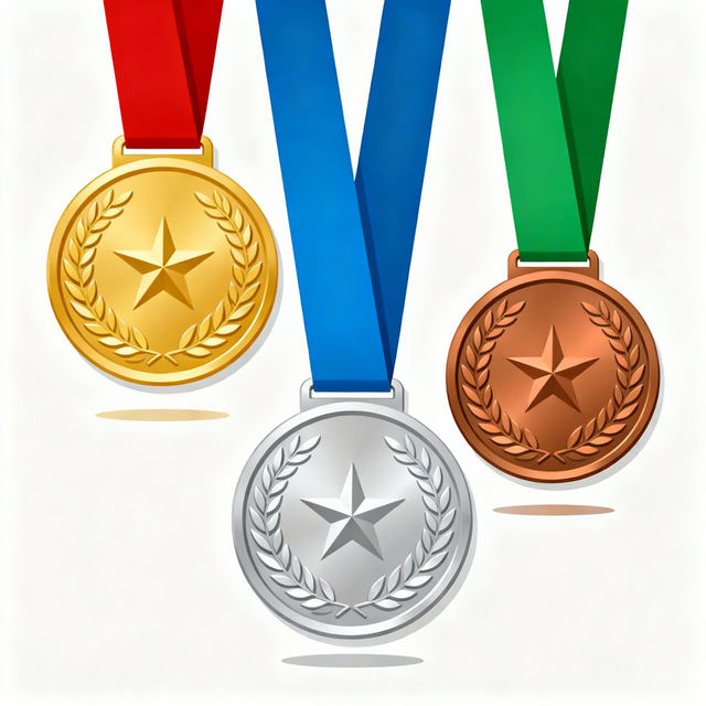 Medal Clip Art - Made With AI gallery