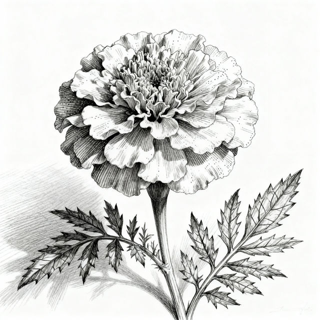Drawing Marigold Drawings gallery