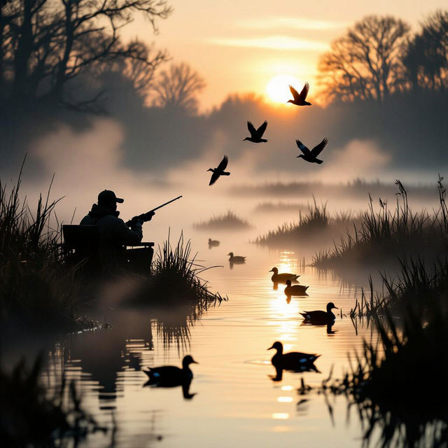 Duck Hunting Wallpapers - AI Generated gallery