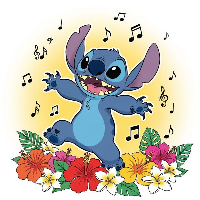 Stitch Drawings Created With AI gallery