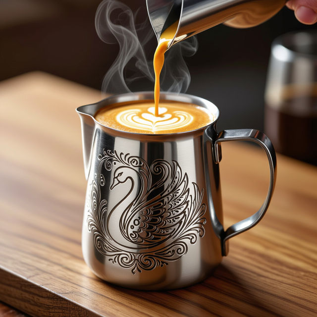 Latte Art Pitcher Designs gallery