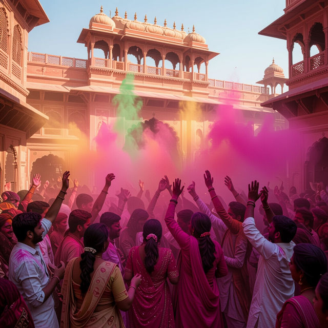 Holi Wishes Images - Made With AI gallery