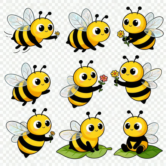 Clip Art Bumble Bee gallery