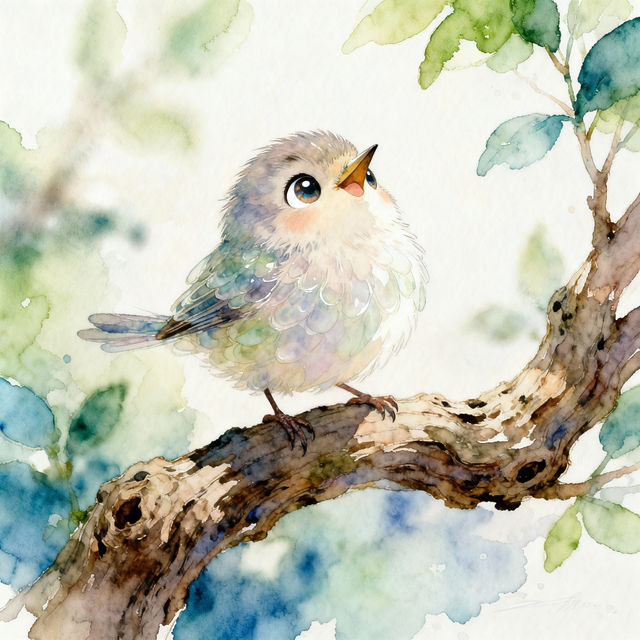 Cute Bird Drawings - Made With AI gallery