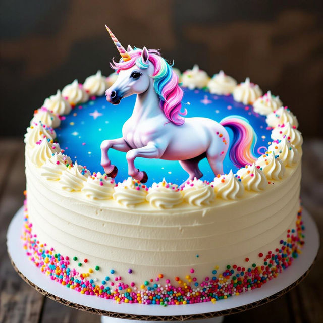 Edible Pictures For Cakes - Made With AI gallery