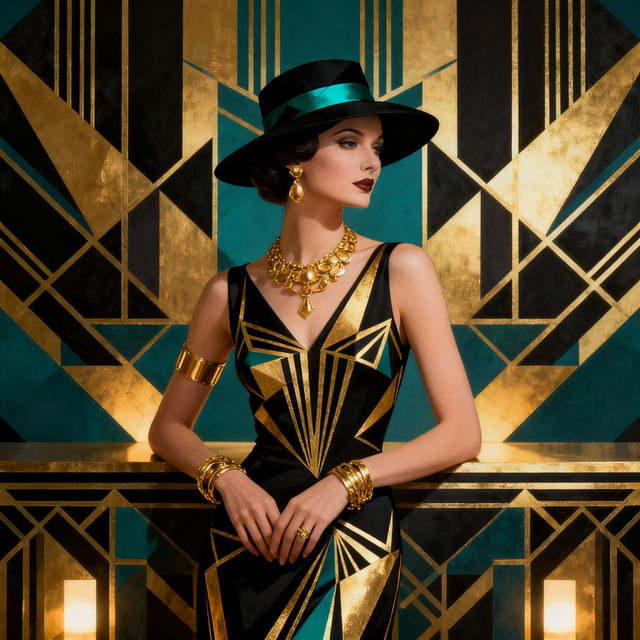 Art Deco Woman gallery