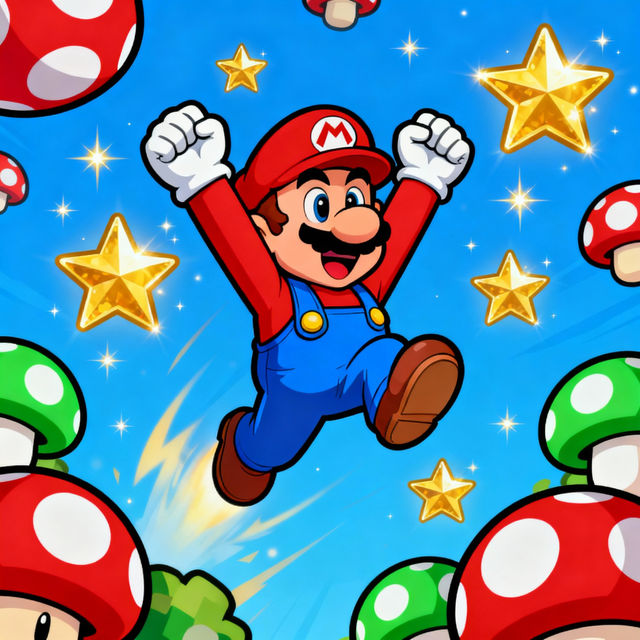 Mario Drawings gallery