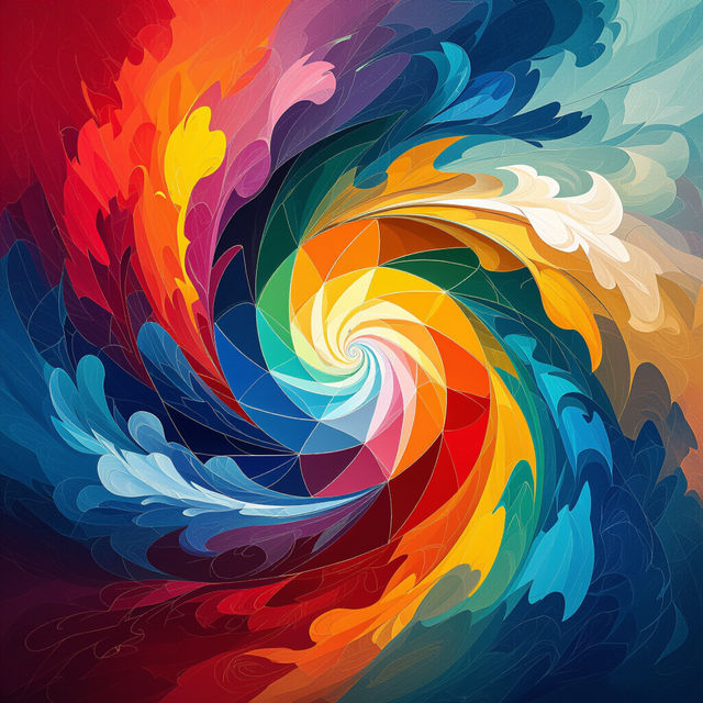 Abstract Art Paintings - Made With AI gallery