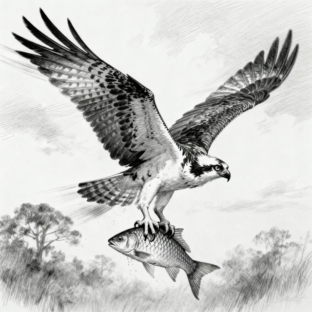 Osprey Drawing gallery
