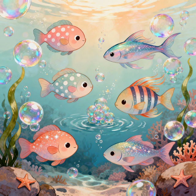 Cute Fish Drawings gallery