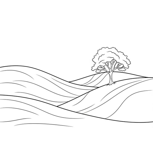 Explore Simple Line Art Created With AI gallery