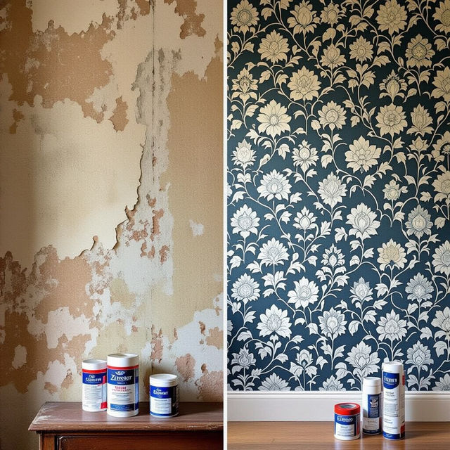 Zinsser Wallpaper Cover-Up gallery