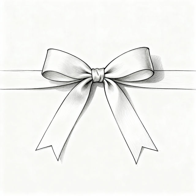Easy Bow Drawings gallery