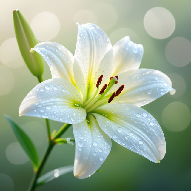 Lily Flower Images - AI Generated gallery