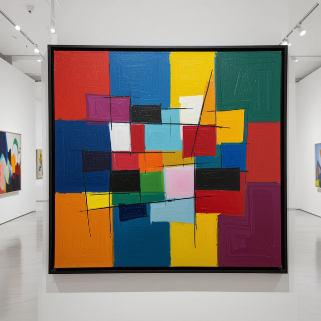 Framed Canvas Art - AI Generated gallery