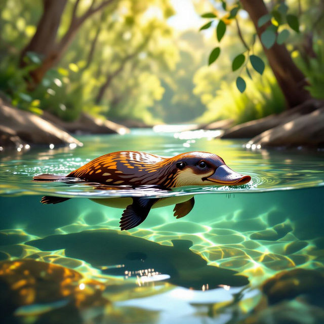 Picture Of A Platypus gallery