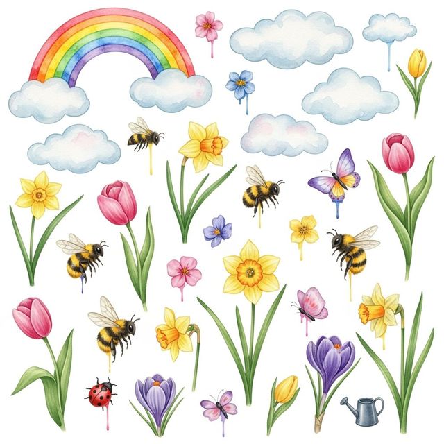 Discover and Create Beautiful Spring Clip Art gallery