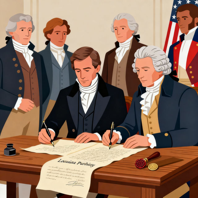 Louisiana Purchase Drawings - Easy AI Art gallery