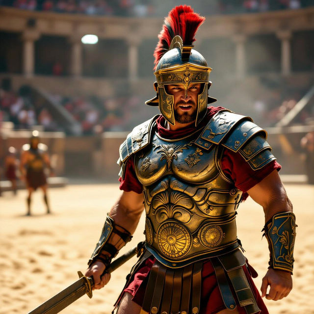 Gladiator Art - Made With AI gallery