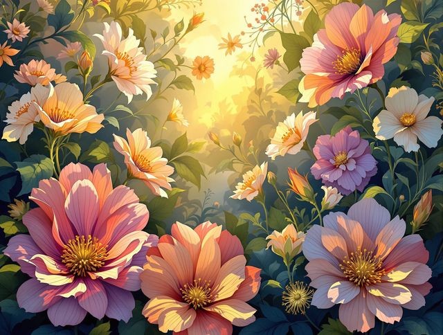 Flower Drawings & Examples gallery