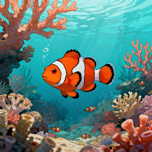 Clown Fish Drawings gallery