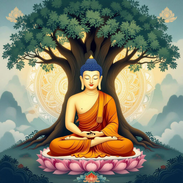 Buddhism Art - Created with AI gallery