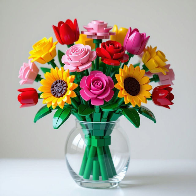 Lego Floral Art gallery