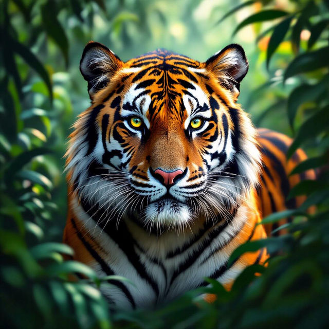 Stunning Tiger Art Created With AI gallery
