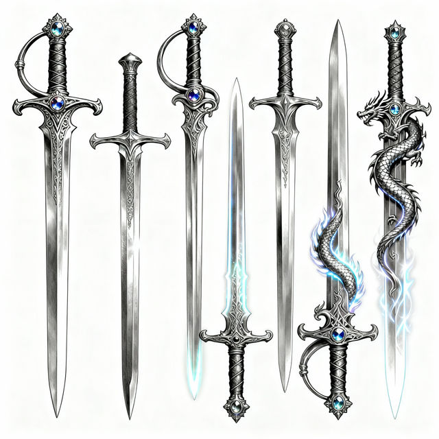 Swords Drawings gallery
